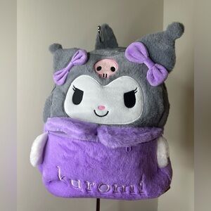 Kuromi Plush Backpack NWOT